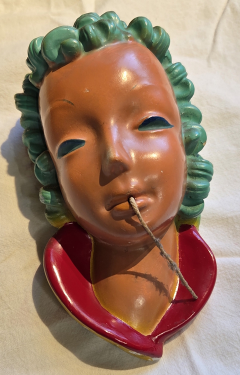 Green Lady - Chalkware