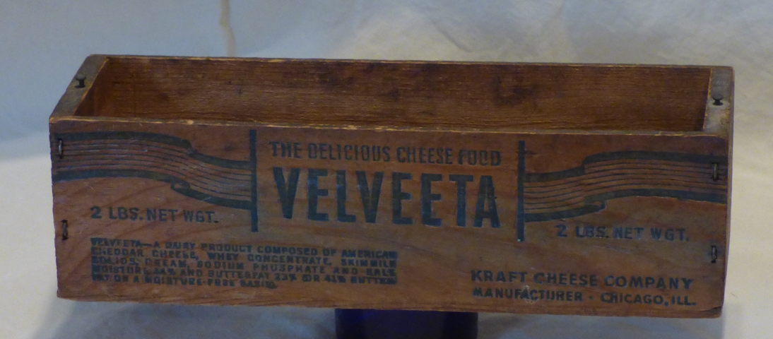 Velveeta Wood Box