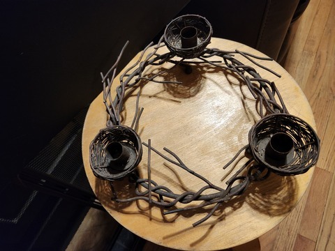 Bird Nests Candelabra