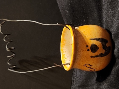 Pumpkin Votive Pot